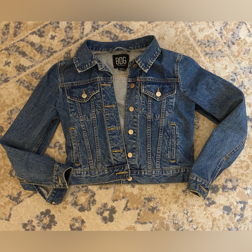 Urban Outfitters BDG - Denim Jean Jacket Blue - Women’s Size M Fits SM